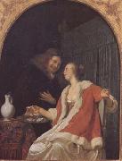 FLORIS, Frans A Meal of Oysters (mk14) painting